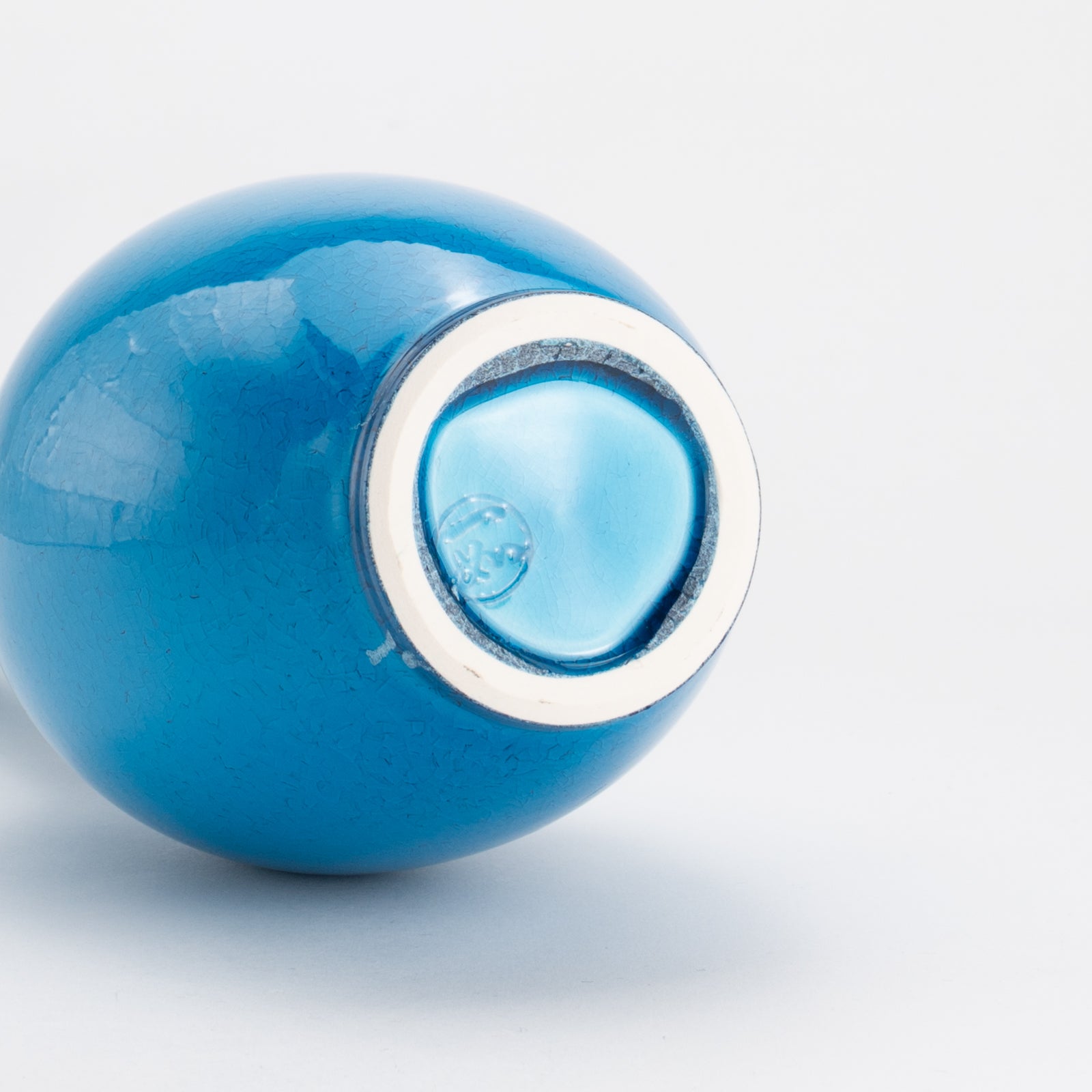 【清水焼】一輪挿　永楽写 -交趾鶴首-　一如 KOTOPOTTER