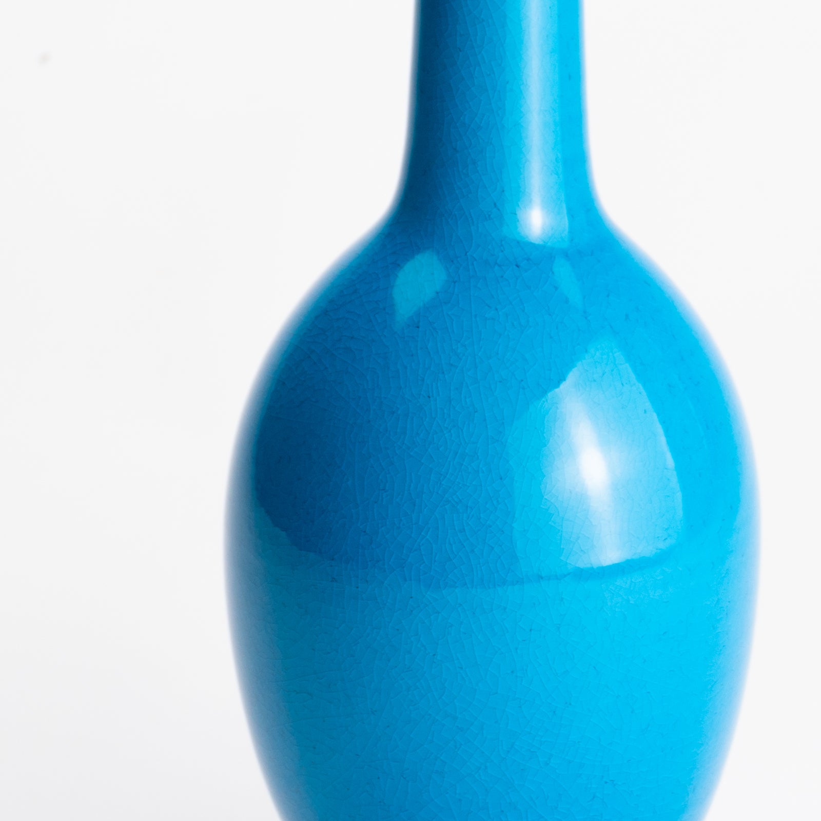 【清水焼】一輪挿　永楽写 -交趾鶴首-　一如 KOTOPOTTER