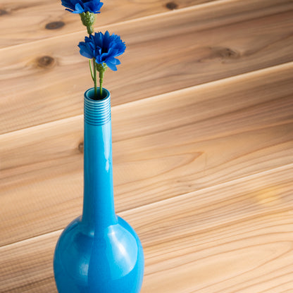 【清水焼】一輪挿　永楽写 -交趾鶴首-　一如 KOTOPOTTER