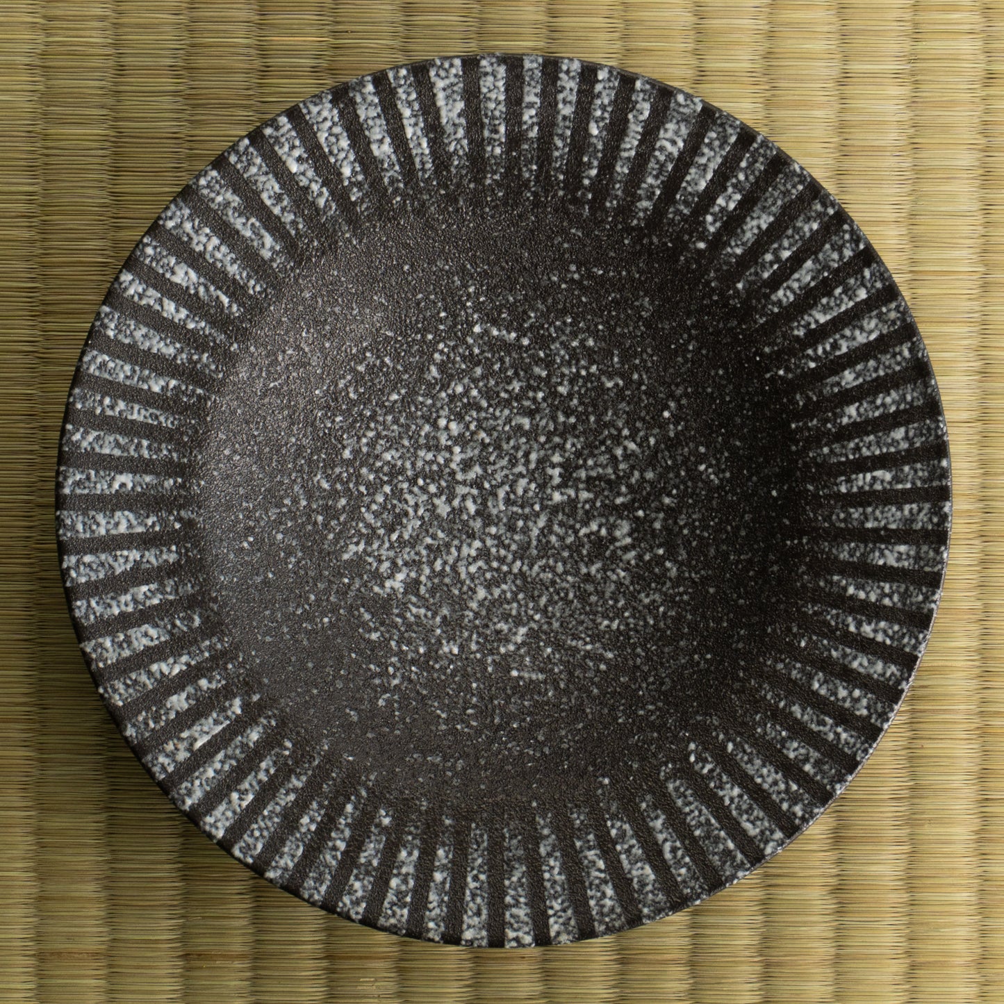 【清水焼】ペアプレート　石畳 苔＆墨　竹村陽太郎 KOTOPOTTER