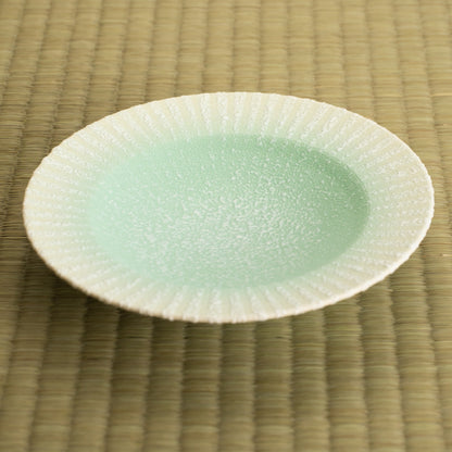 【清水焼】デザートプレート　石畳 苔　竹村陽太郎　 KOTOPOTTER