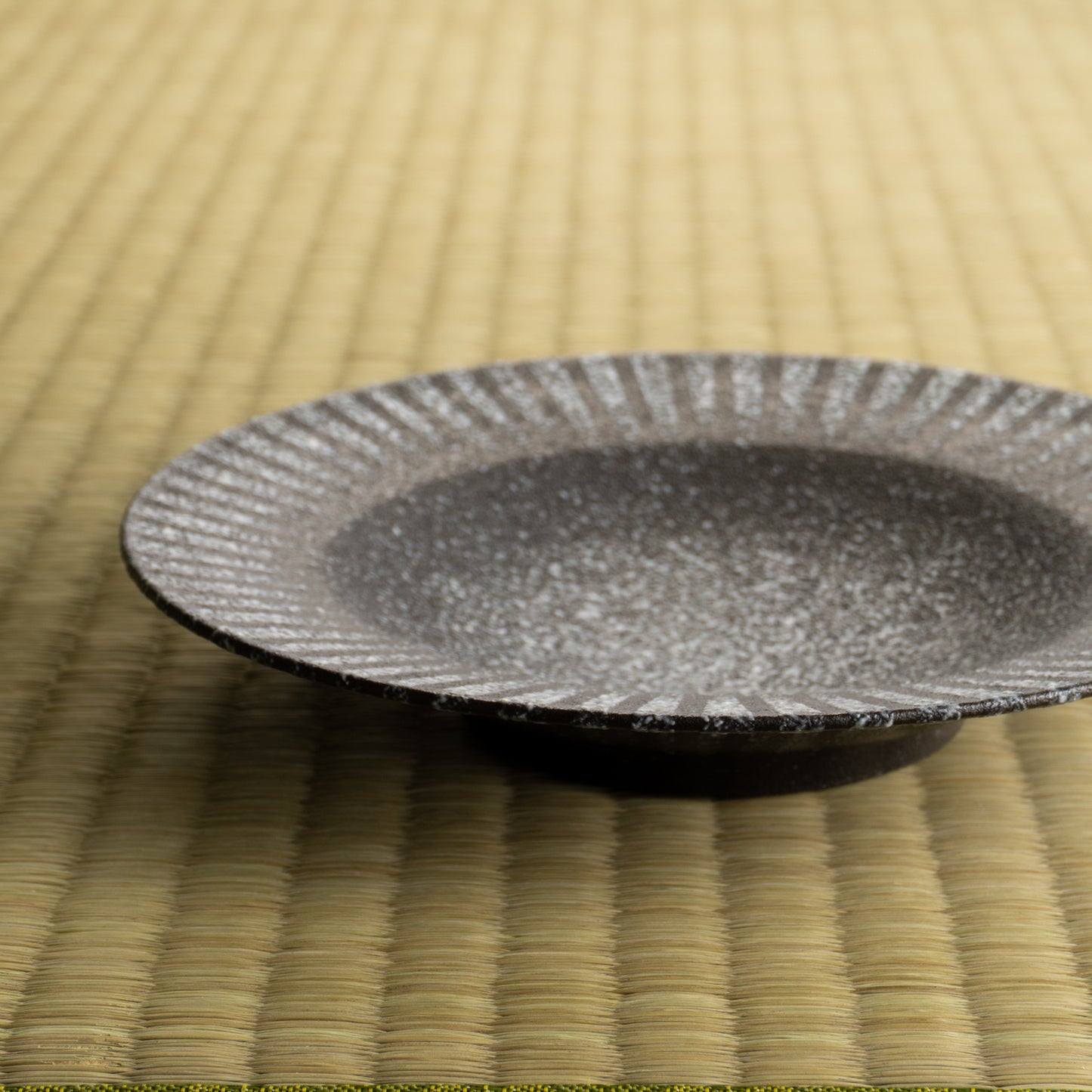 【清水焼】デザートプレート　石畳 苔　竹村陽太郎　 KOTOPOTTER