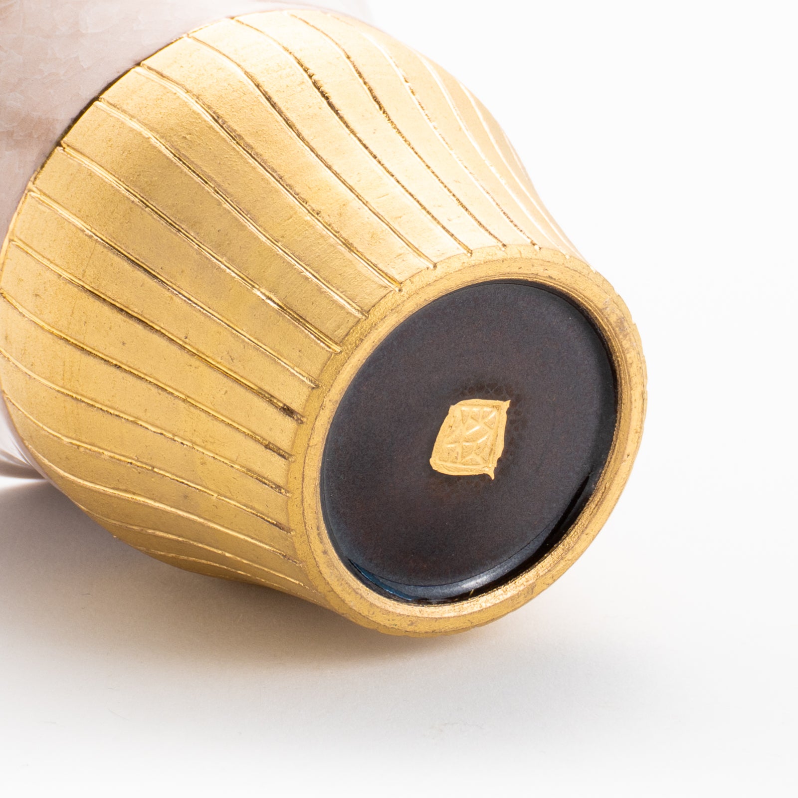 【清水焼】タンブラー　亀甲貫入ピンク　陶仙窯 KOTOPOTTER