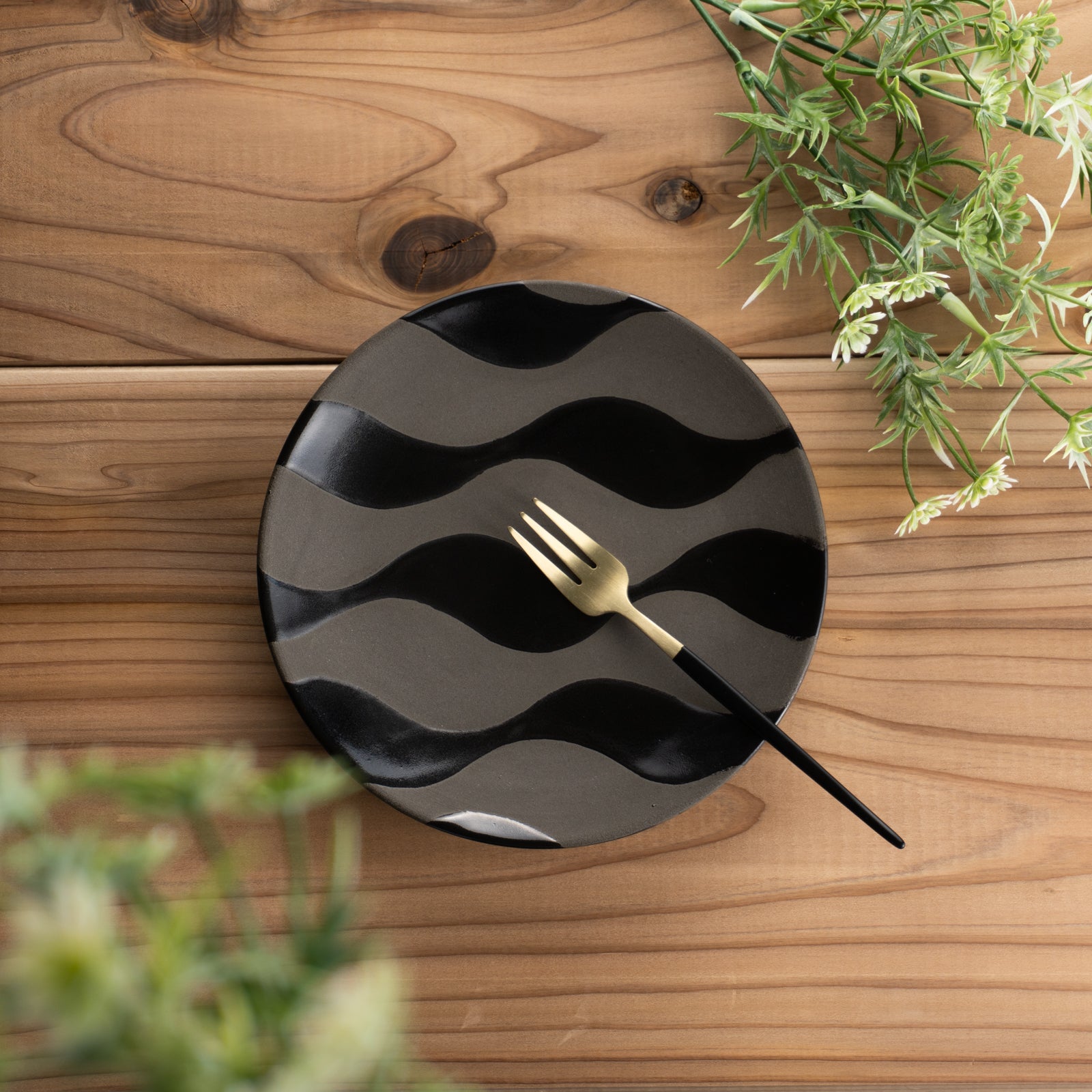 【清水焼】プレートS　SUSU　陶仙窯 KOTOPOTTER