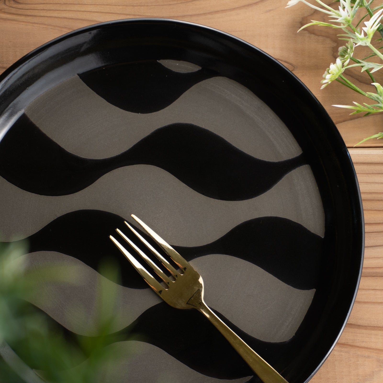 【清水焼】リムプレート　SUSU　陶仙窯 KOTOPOTTER