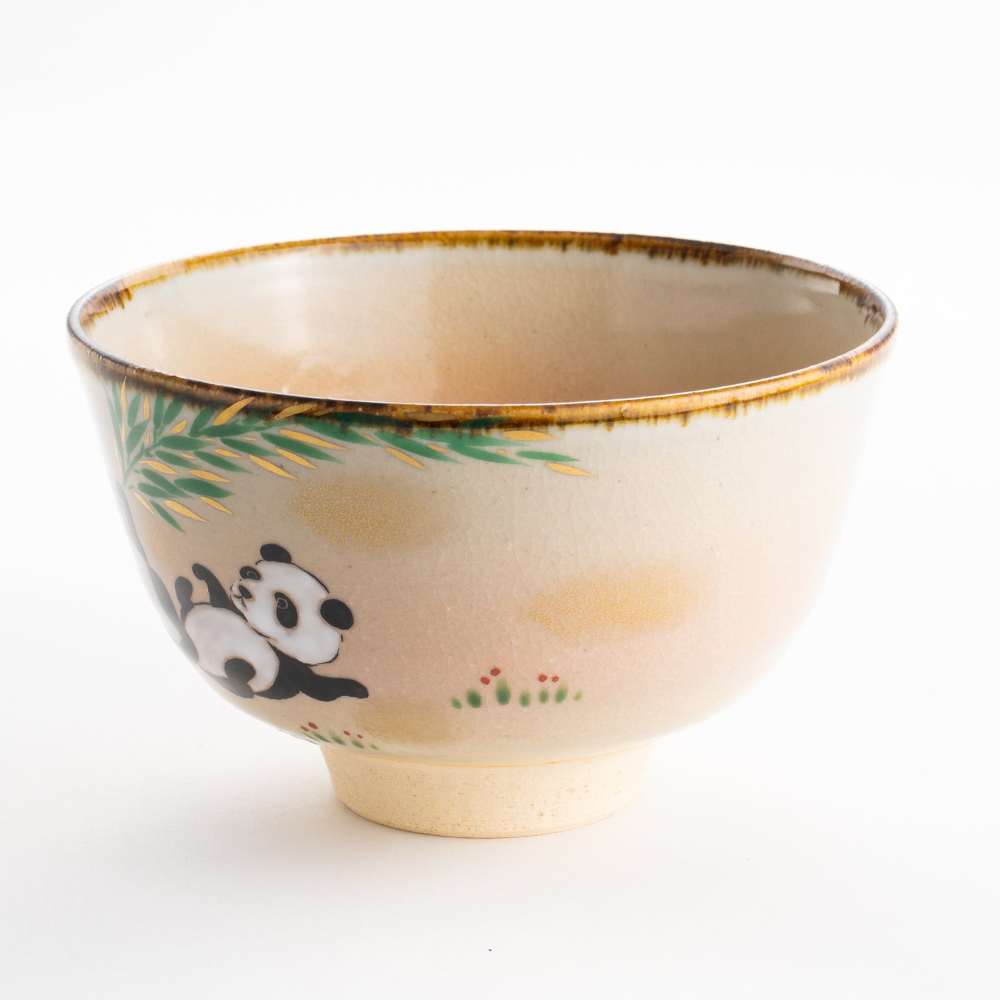 【清水焼】抹茶碗　パンダ　安徳窯 KOTOPOTTER