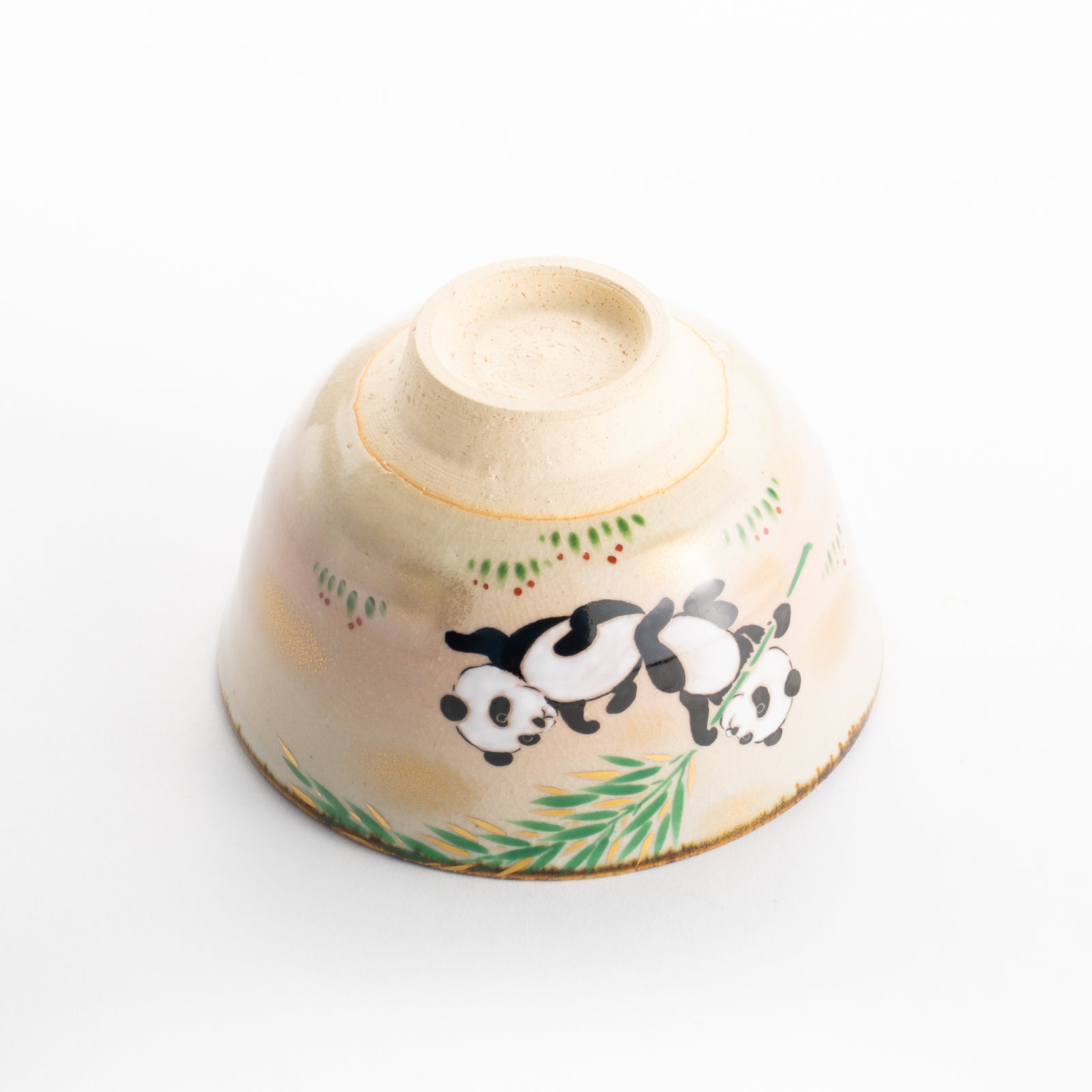 【清水焼】抹茶碗　パンダ　安徳窯 KOTOPOTTER