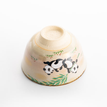 【清水焼】抹茶碗　パンダ　安徳窯 KOTOPOTTER