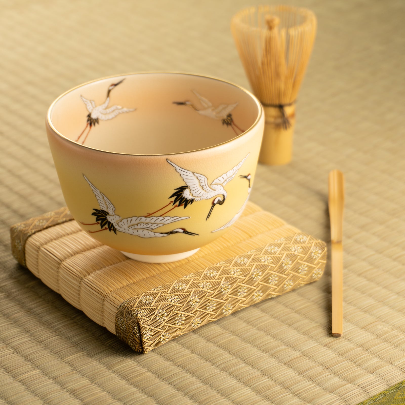 京都清水烧抹茶碗舞鹤｜陶乐｜KOTOPOTTER