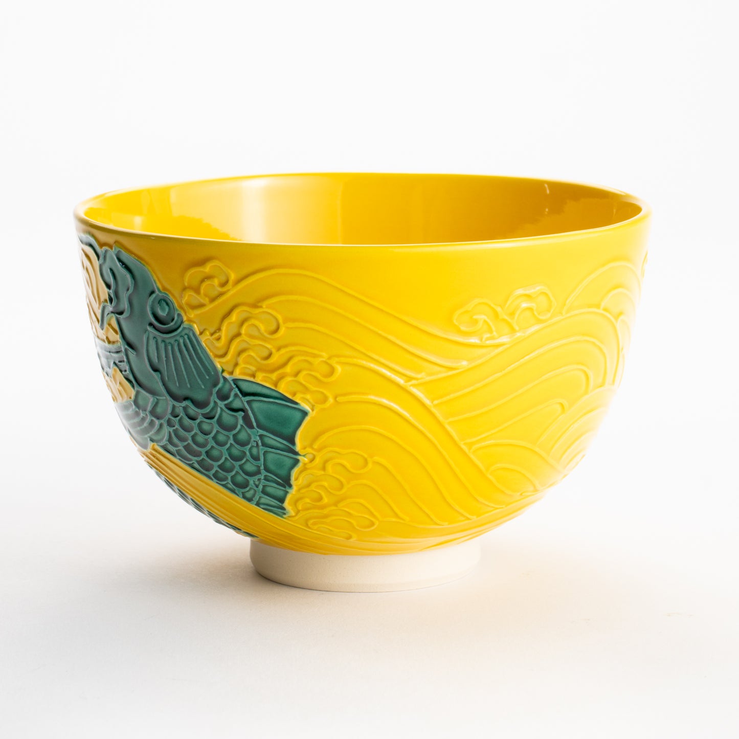 【清水焼】抹茶碗　荒磯　山本一如 KOTOPOTTER