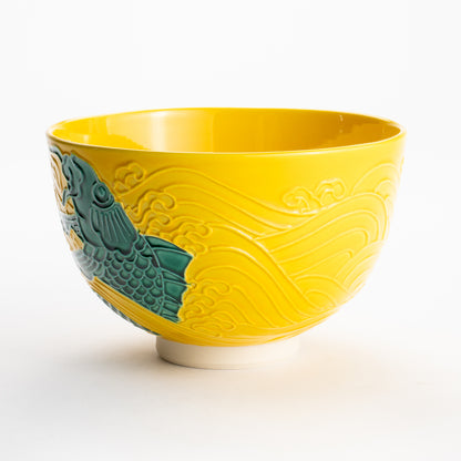 【清水焼】抹茶碗　荒磯　山本一如 KOTOPOTTER