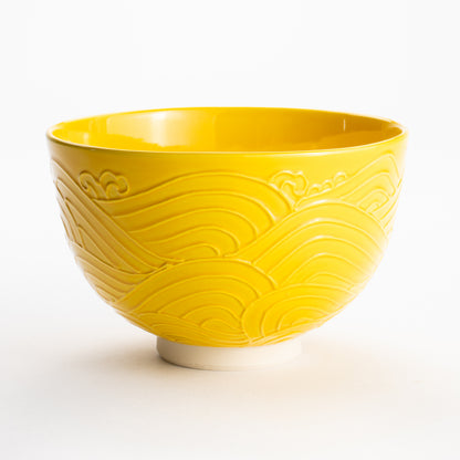 【清水焼】抹茶碗　荒磯　山本一如 KOTOPOTTER