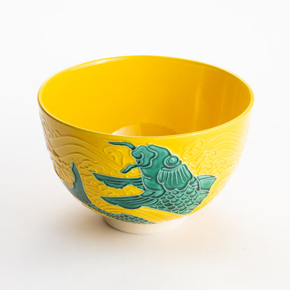 【清水焼】抹茶碗　荒磯　山本一如 KOTOPOTTER