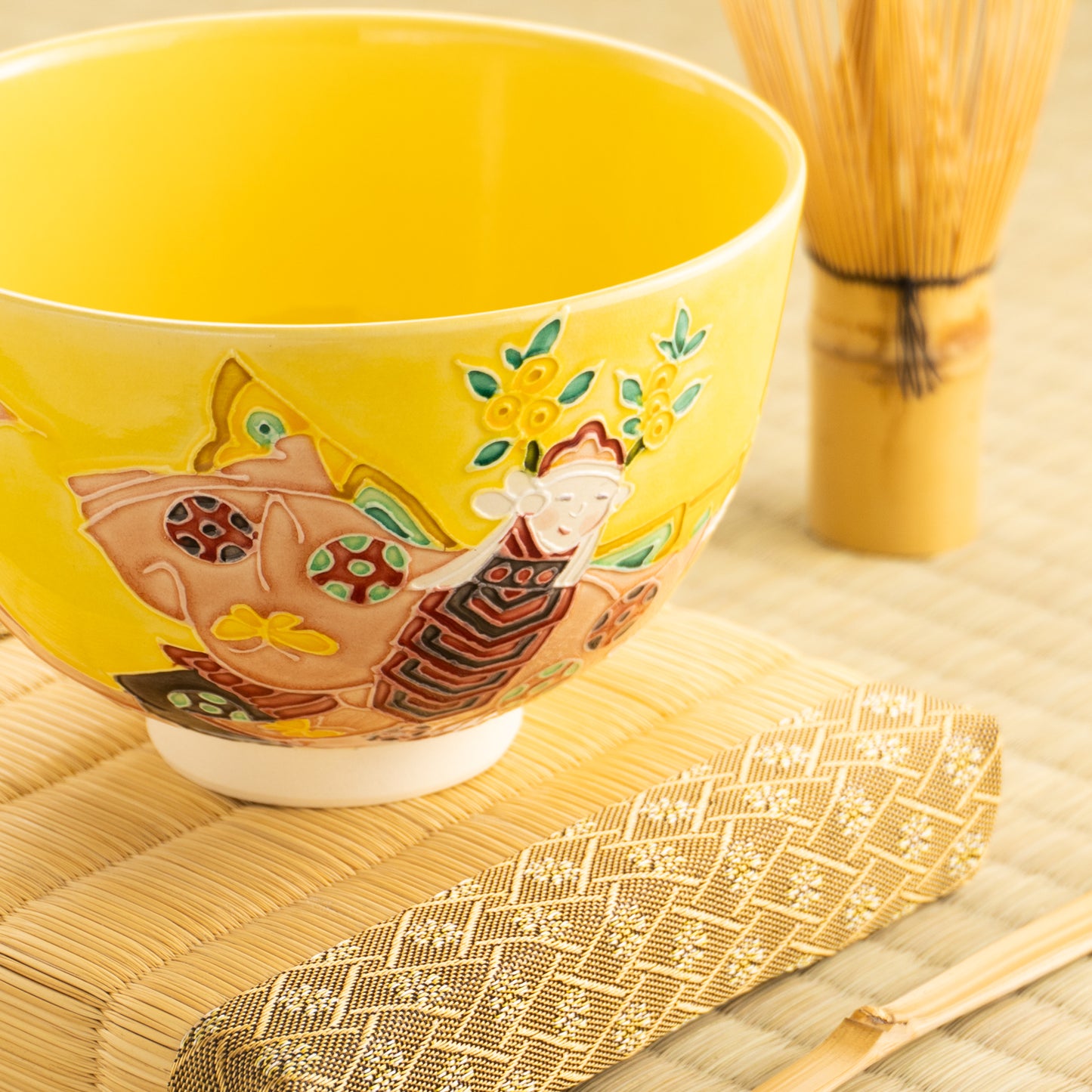 【清水焼】抹茶碗　能楽　山本一如 KOTOPOTTER