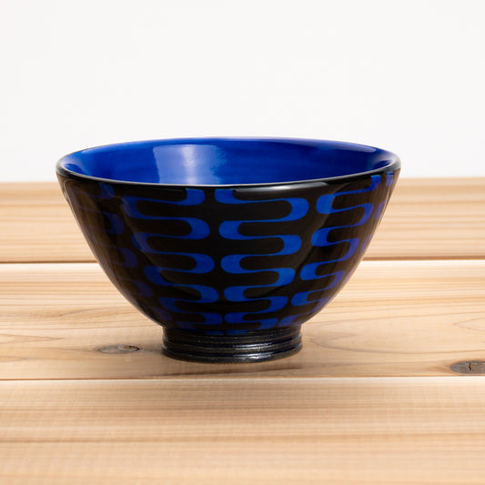 【清水焼】茶碗　AMI　コバルト　澤田卓伸 KOTOPOTTER