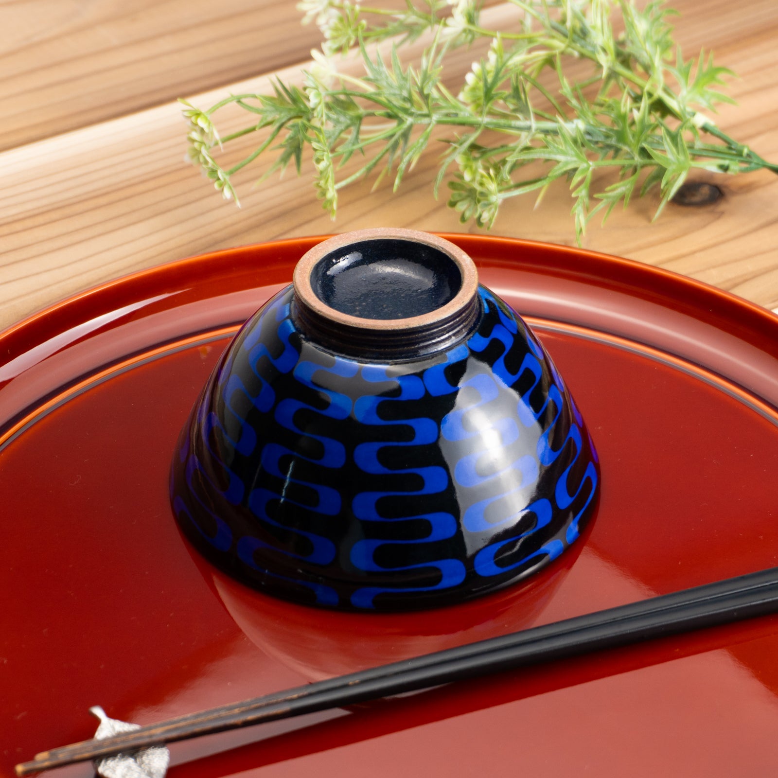 【清水焼】茶碗　AMI　コバルト　澤田卓伸 KOTOPOTTER