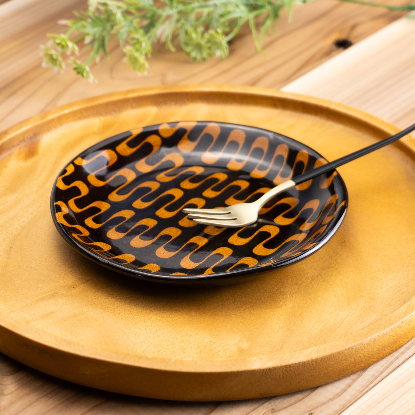 【清水焼】小皿　AMI　アンバー　澤田卓伸 KOTOPOTTER