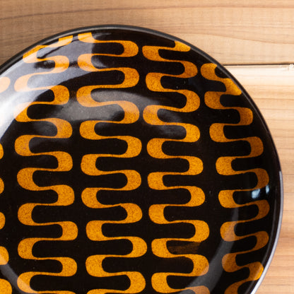 【清水焼】ペア小皿　AMI アンバー/コバルト　澤田卓伸 KOTOPOTTER