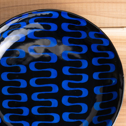 【清水焼】小皿　AMI　コバルト　澤田卓伸 KOTOPOTTER