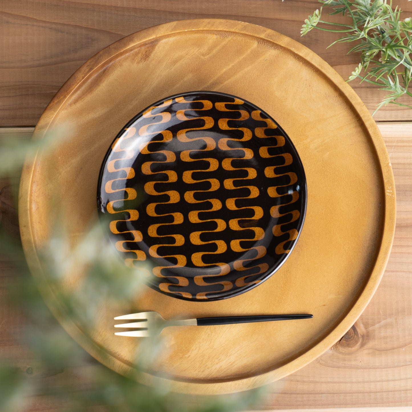 【清水焼】小皿　AMI　アンバー　澤田卓伸 KOTOPOTTER