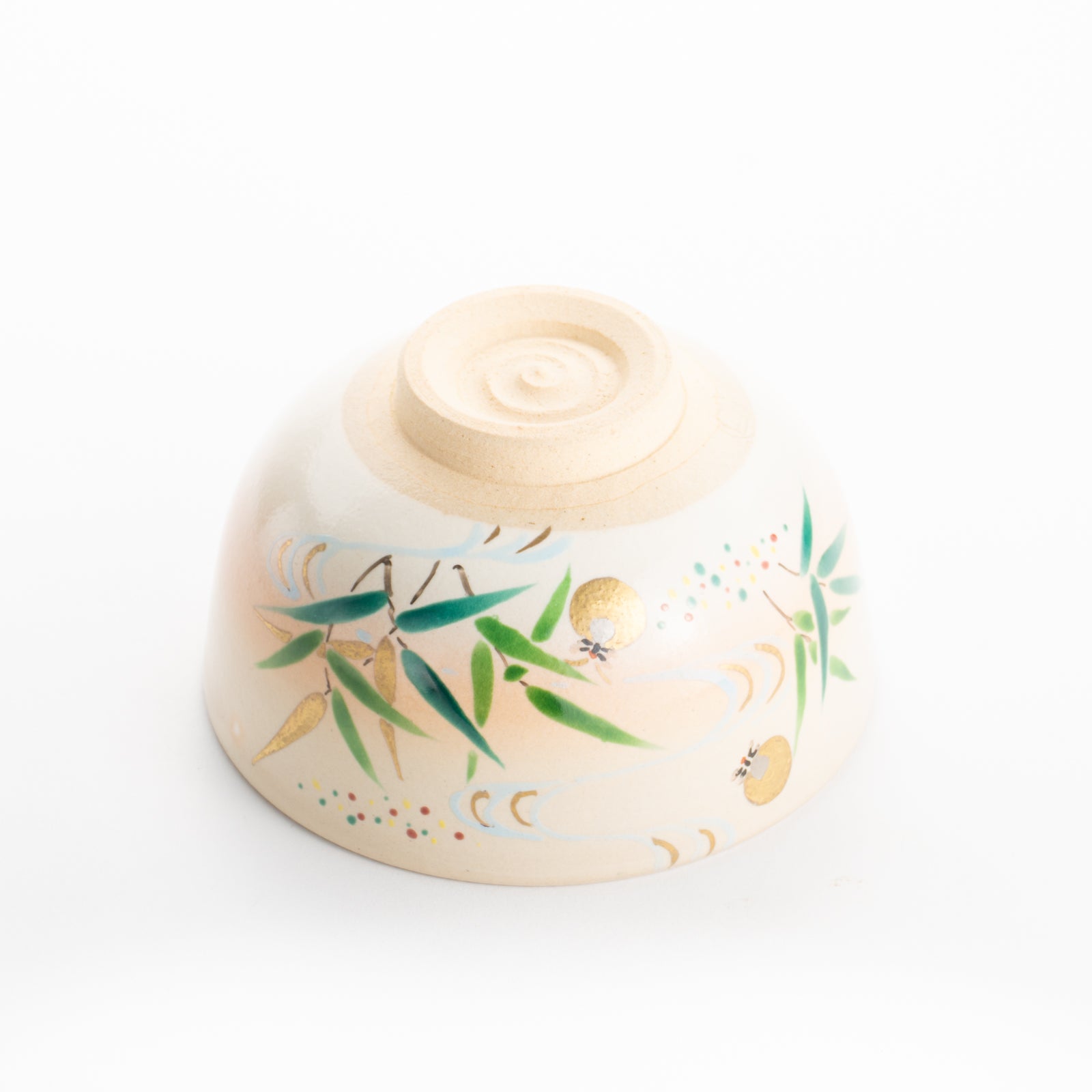 【清水焼】抹茶碗　芦にホタル　亨 KOTOPOTTER