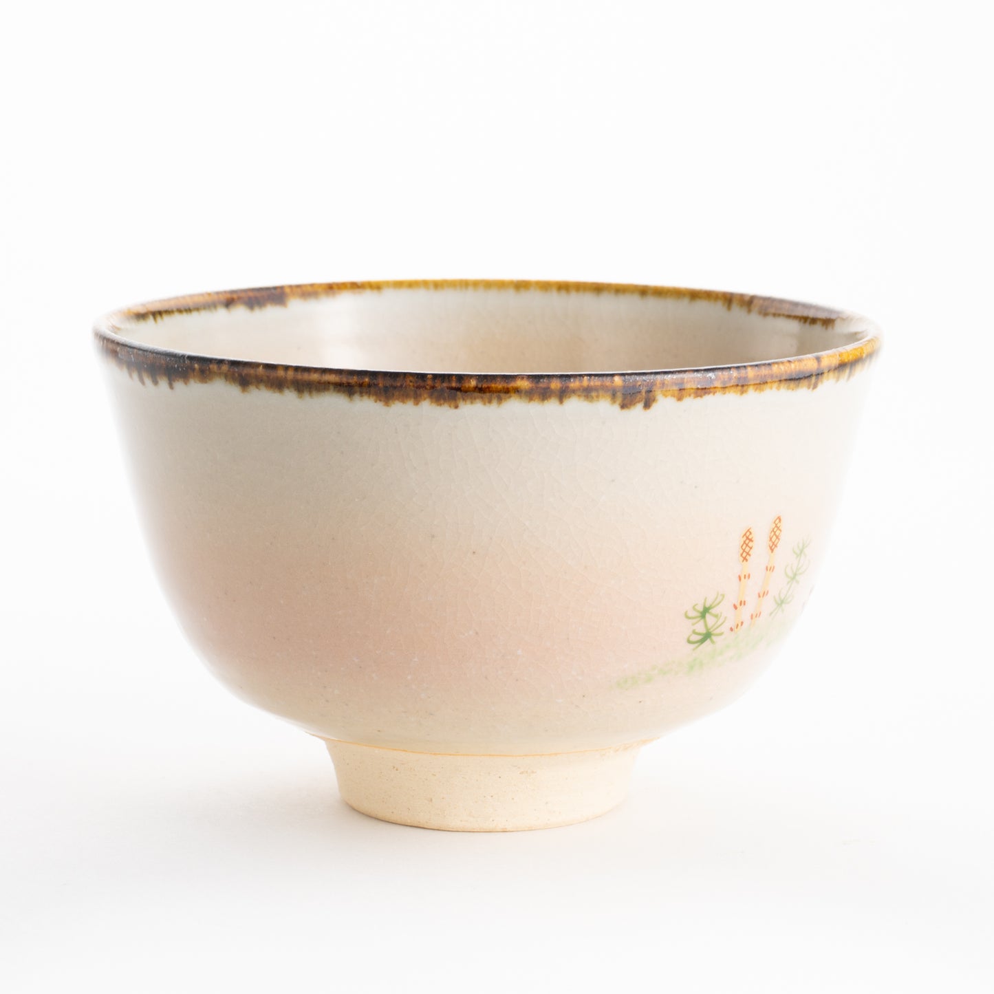 【清水焼】抹茶碗　春ノ野　安徳 KOTOPOTTER