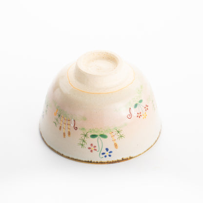 【清水焼】抹茶碗　春ノ野　安徳 KOTOPOTTER