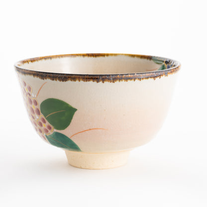 【清水焼】抹茶碗　紫陽花　安徳 KOTOPOTTER
