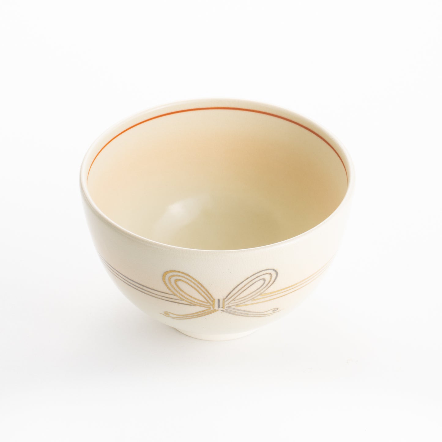 【清水焼】抹茶碗　金銀彩 のし　昇 KOTOPOTTER