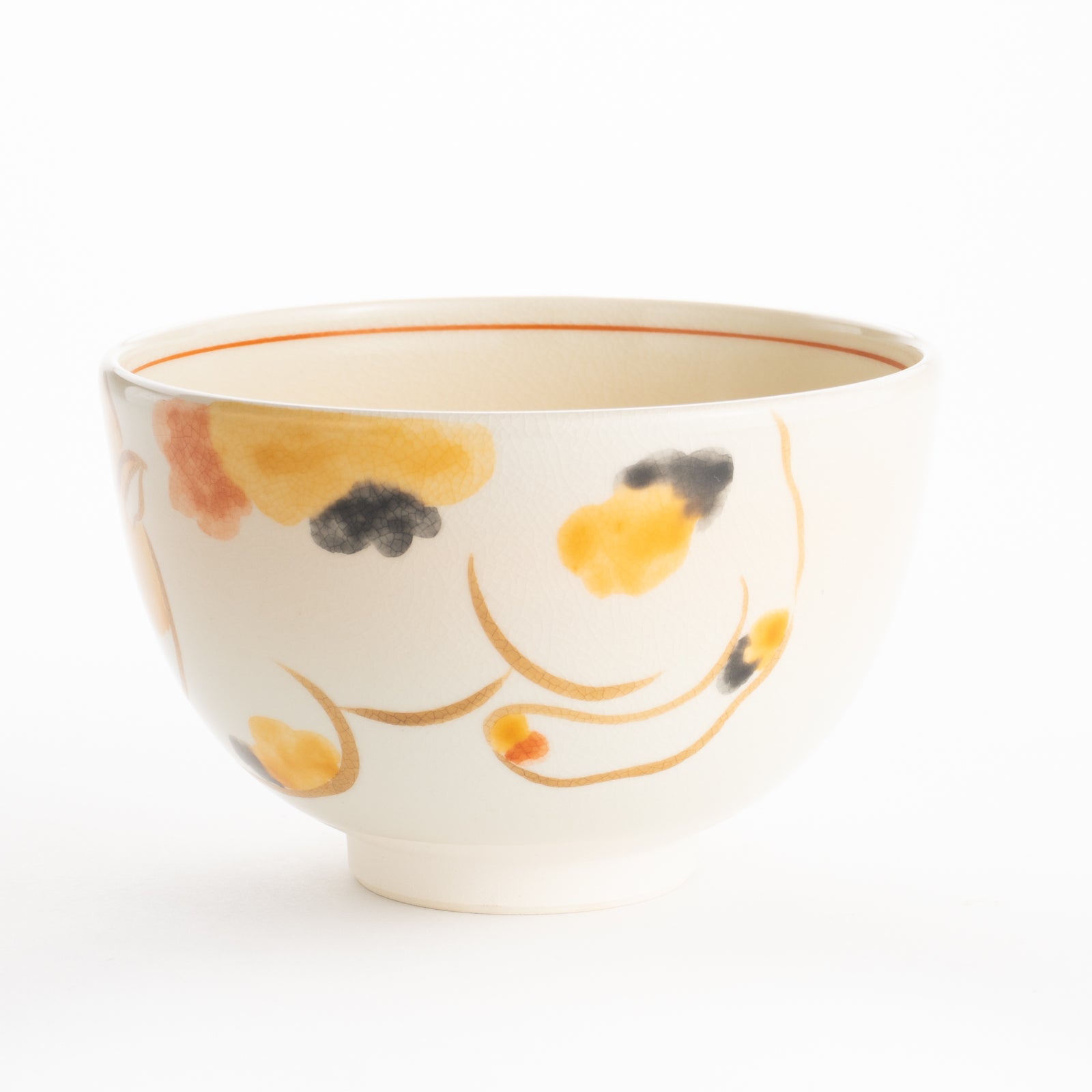 【清水焼】抹茶碗　ねこ　昇 KOTOPOTTER