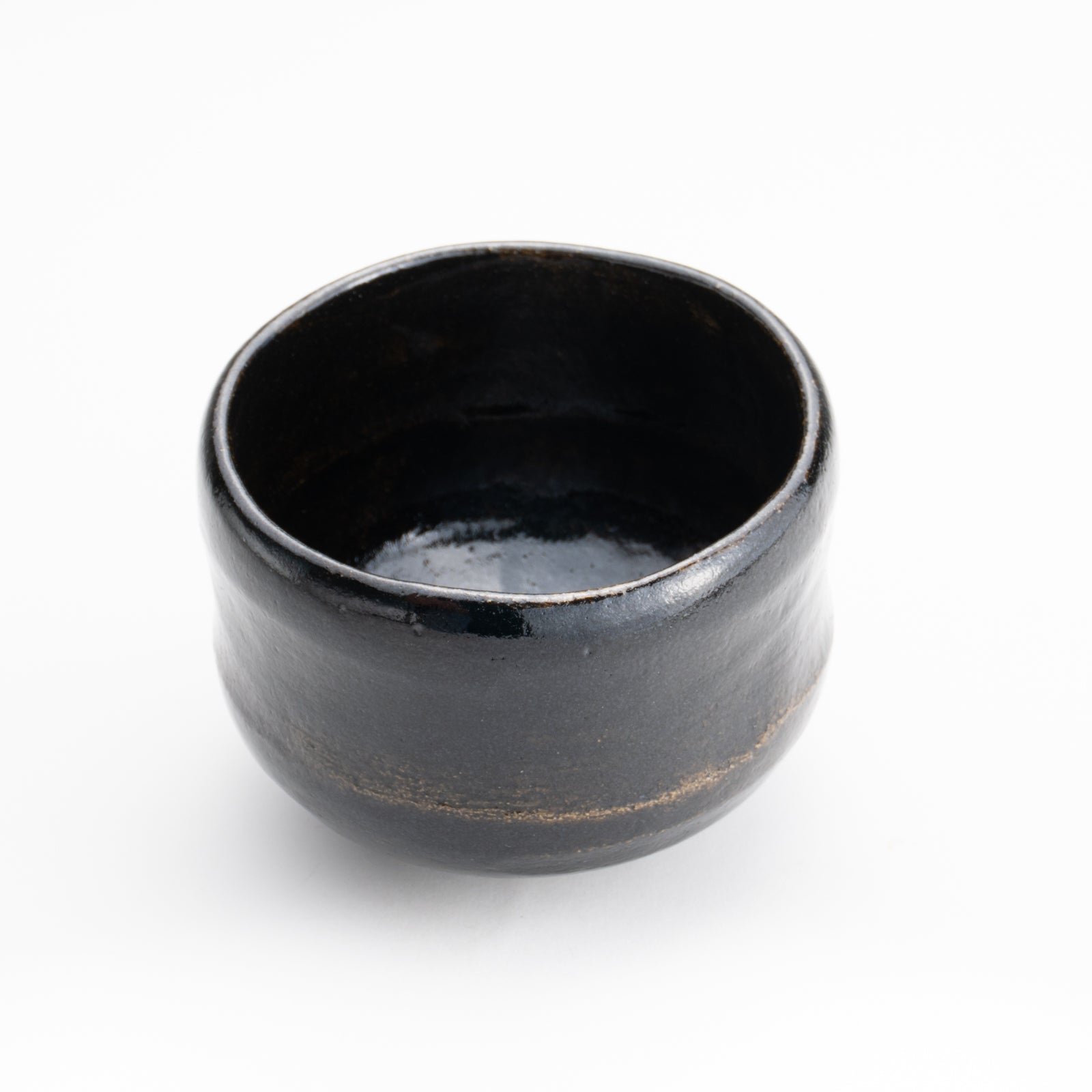 【清水焼】抹茶碗　黒楽　芳楽 KOTOPOTTER