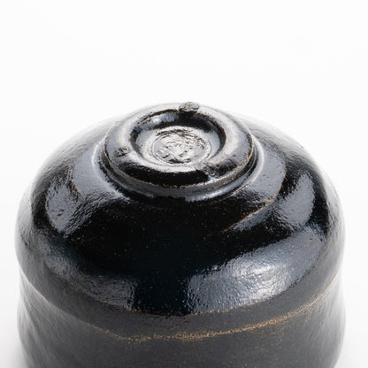 【清水焼】抹茶碗　黒楽　芳楽 KOTOPOTTER