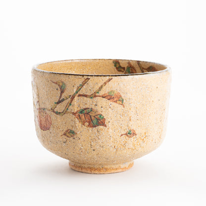 【清水焼】抹茶碗　灰釉 木守　中村良二 KOTOPOTTER