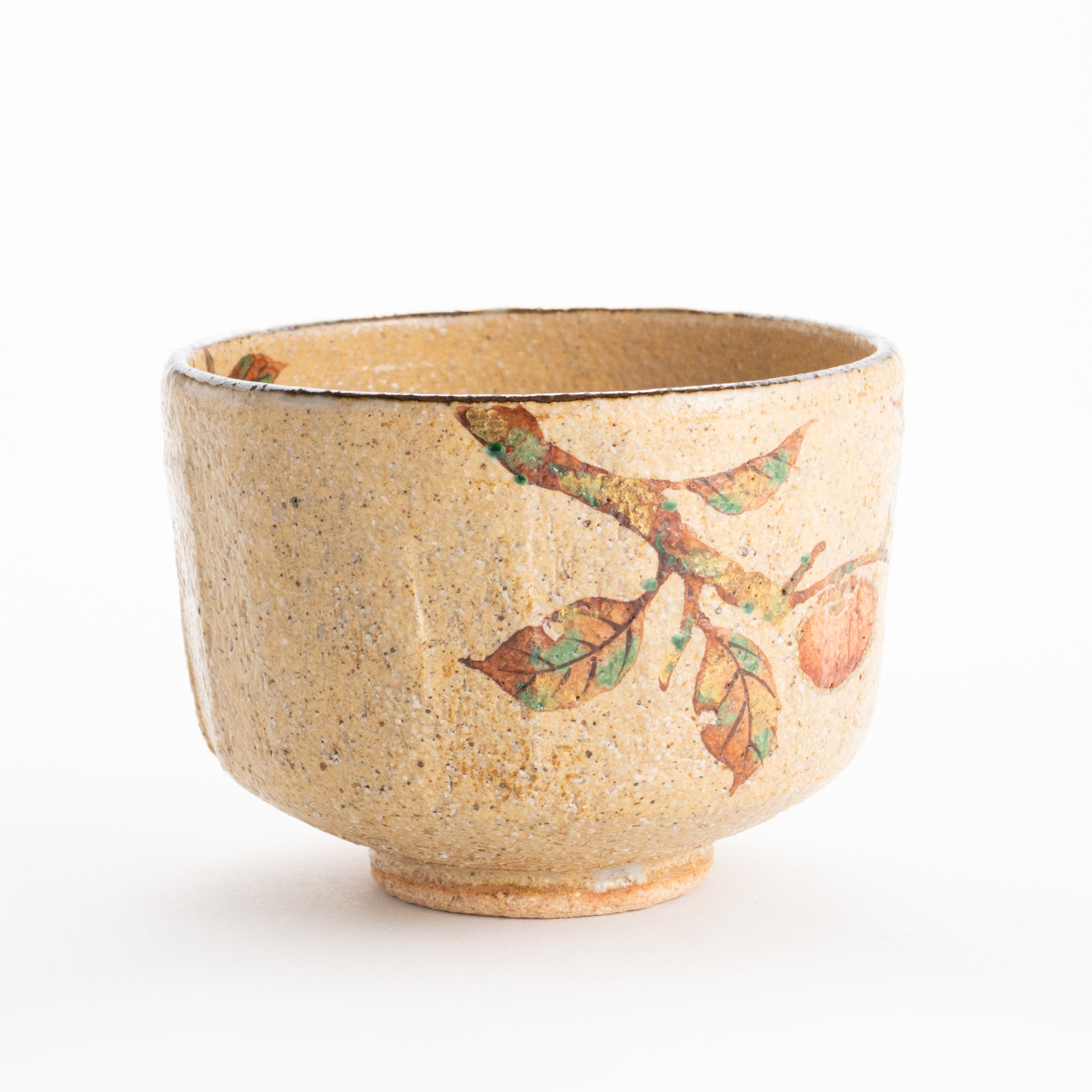 【清水焼】抹茶碗　灰釉 木守　中村良二 KOTOPOTTER