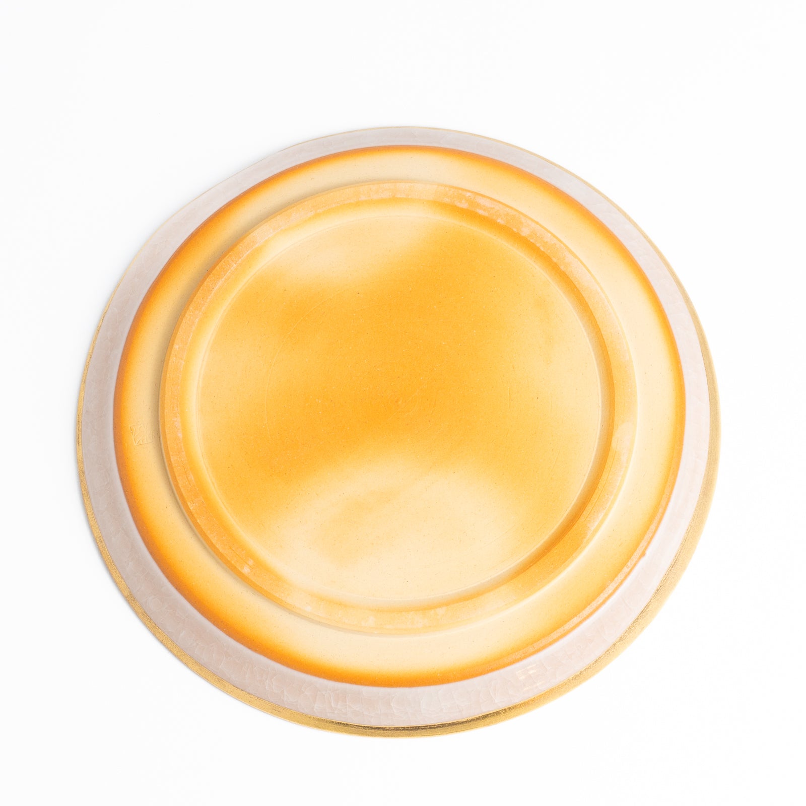 【清水焼】プレートS　亀甲貫入ピンク　陶仙窯 KOTOPOTTER