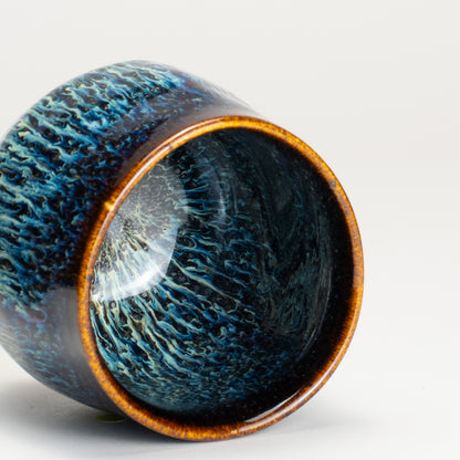 【清水焼】湯呑　流星　和泉良法 KOTOPOTTER