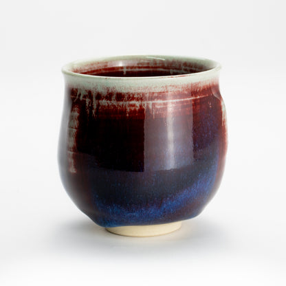 【清水焼】湯呑　辰砂C　和泉良法 KOTOPOTTER