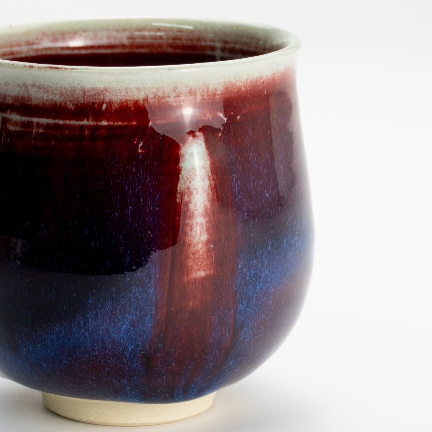 【清水焼】湯呑　辰砂C　和泉良法 KOTOPOTTER