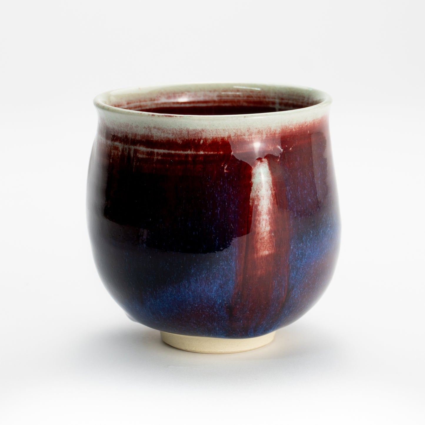 【清水焼】湯呑　辰砂C　和泉良法 KOTOPOTTER