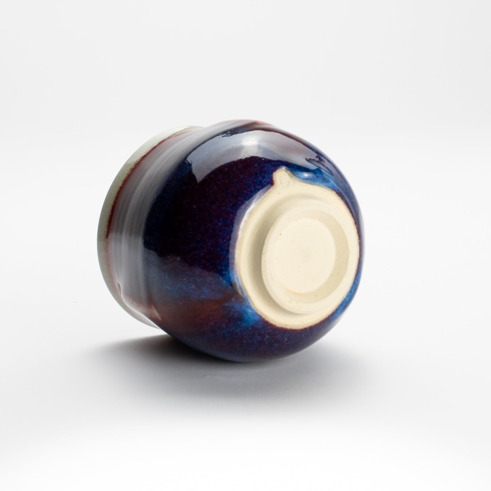 【清水焼】湯呑　辰砂C　和泉良法 KOTOPOTTER