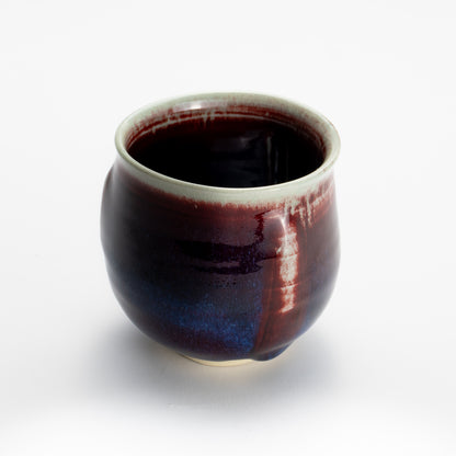 【清水焼】湯呑　辰砂C　和泉良法 KOTOPOTTER