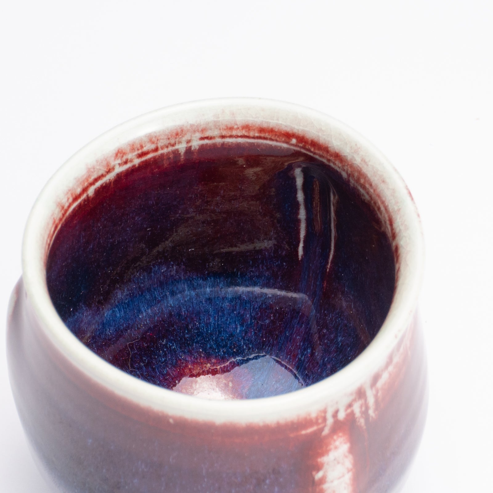 【清水焼】湯呑　辰砂C　和泉良法 KOTOPOTTER