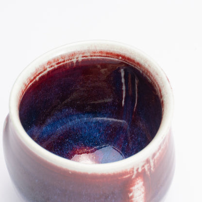 【清水焼】湯呑　辰砂C　和泉良法 KOTOPOTTER