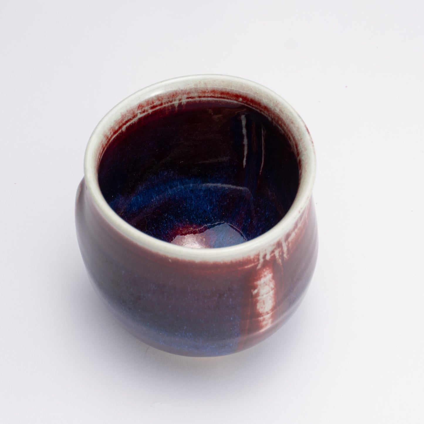 【清水焼】湯呑　辰砂C　和泉良法 KOTOPOTTER