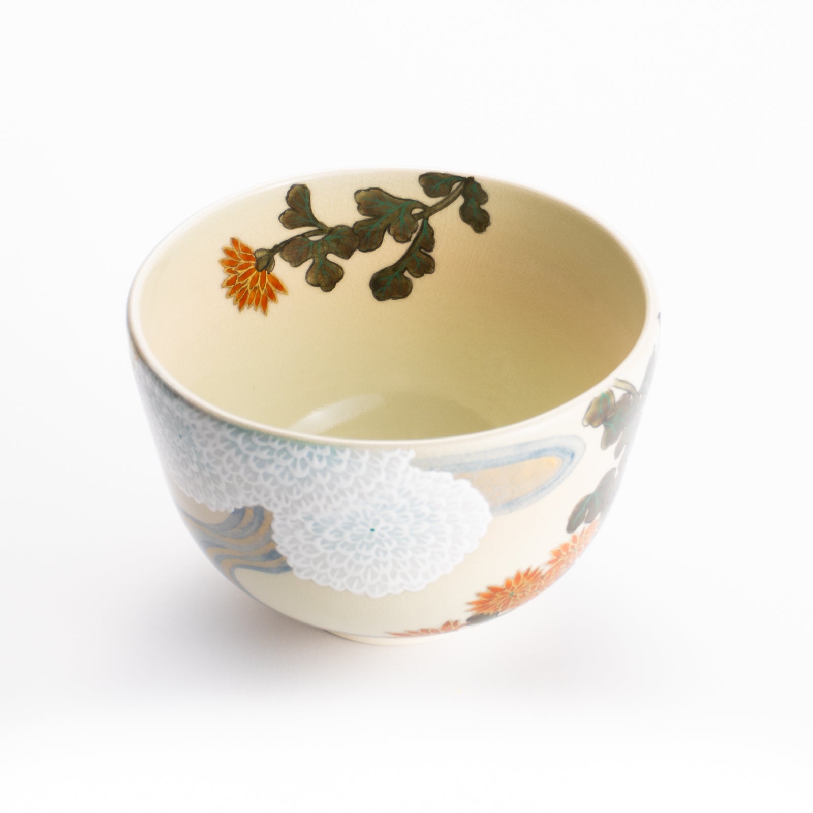 京都 清水焼】抹茶碗 菊図 善昇 ｜コトポッター