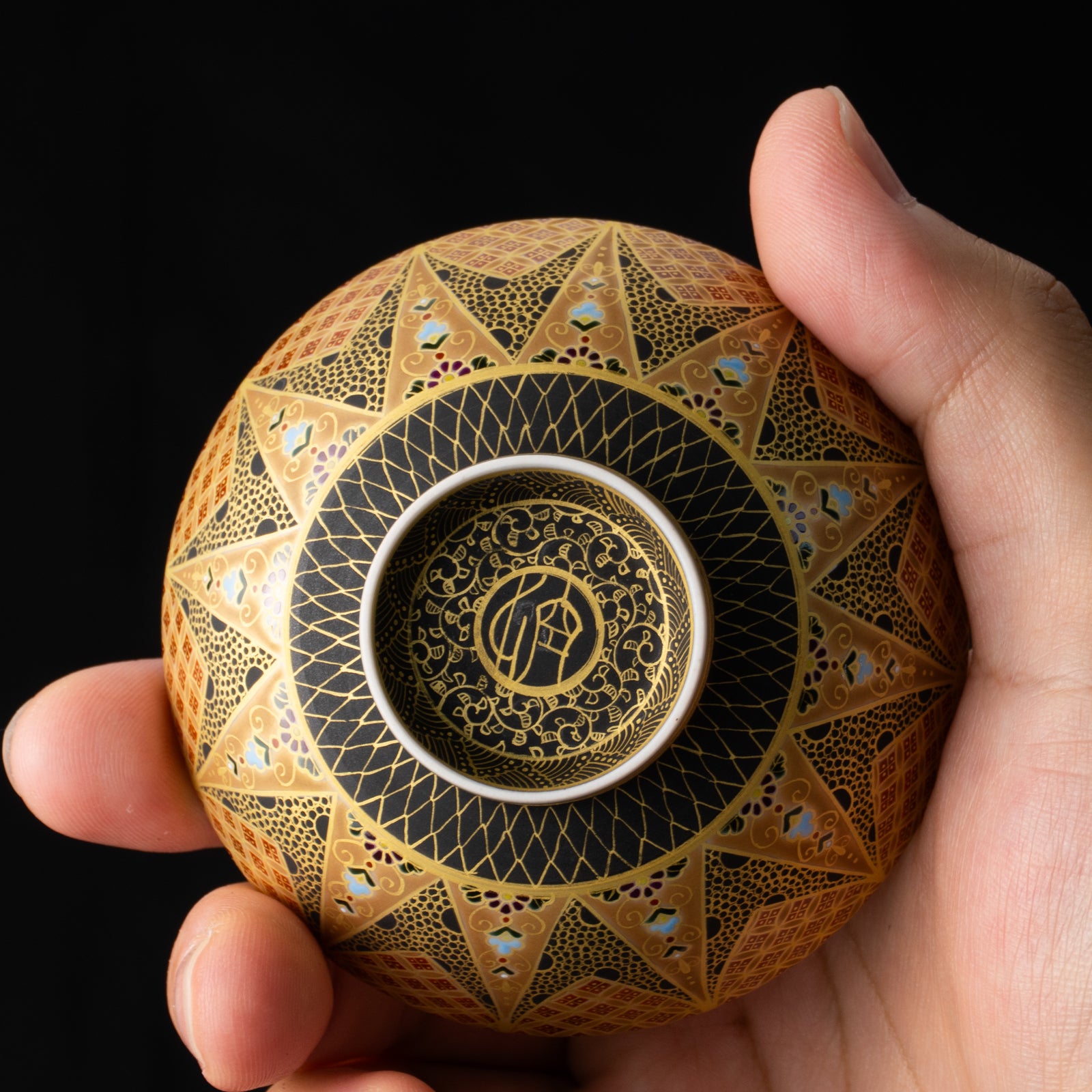 京都清水烧酒盃华萨摩云龙｜空女｜KOTOPOTTER