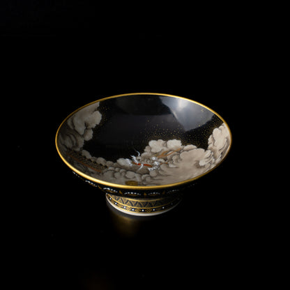 【清水焼】盃　雲龍　砂山 KOTOPOTTER