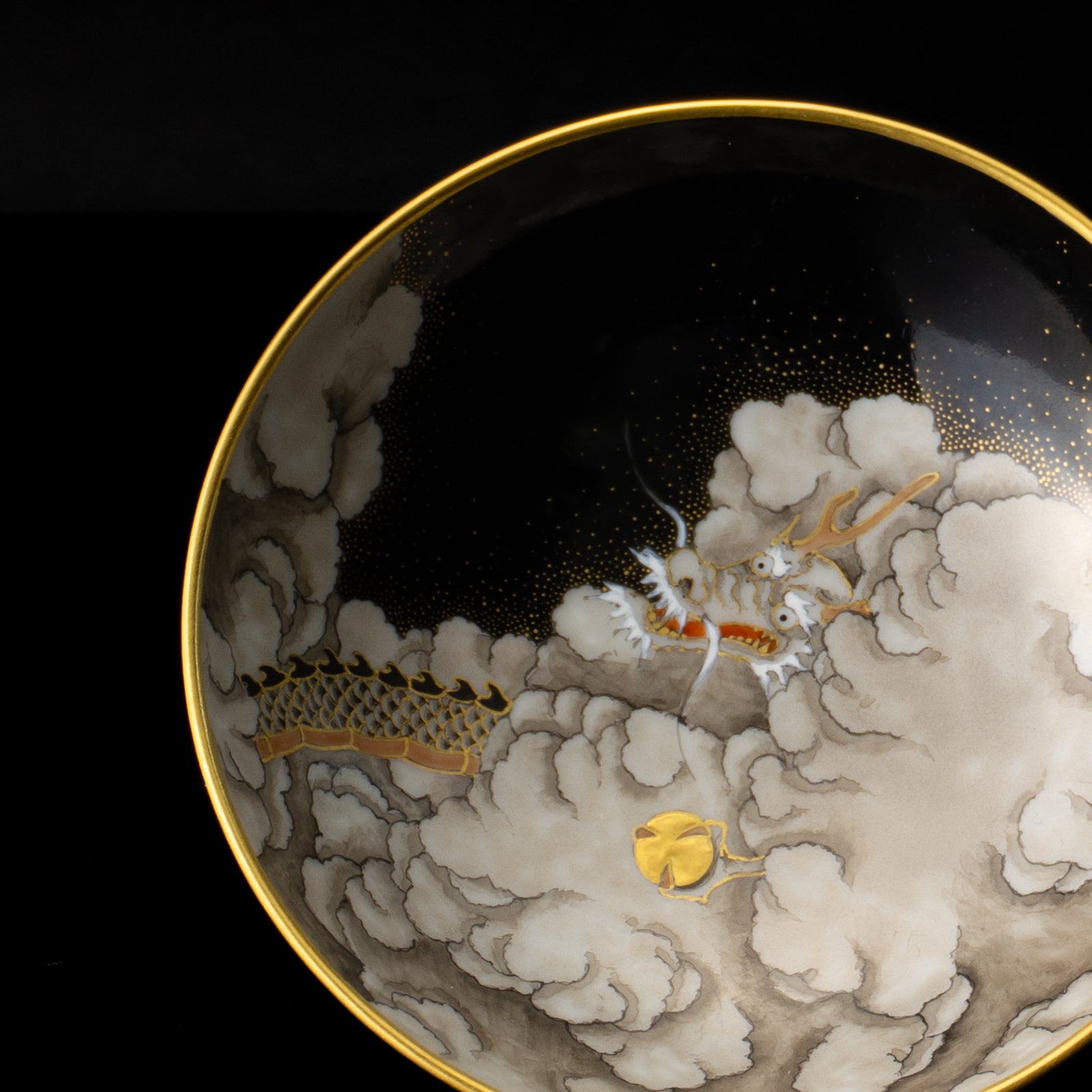 【清水焼】盃　雲龍　砂山 KOTOPOTTER