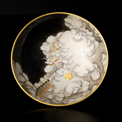 【清水焼】盃　雲龍　砂山 KOTOPOTTER