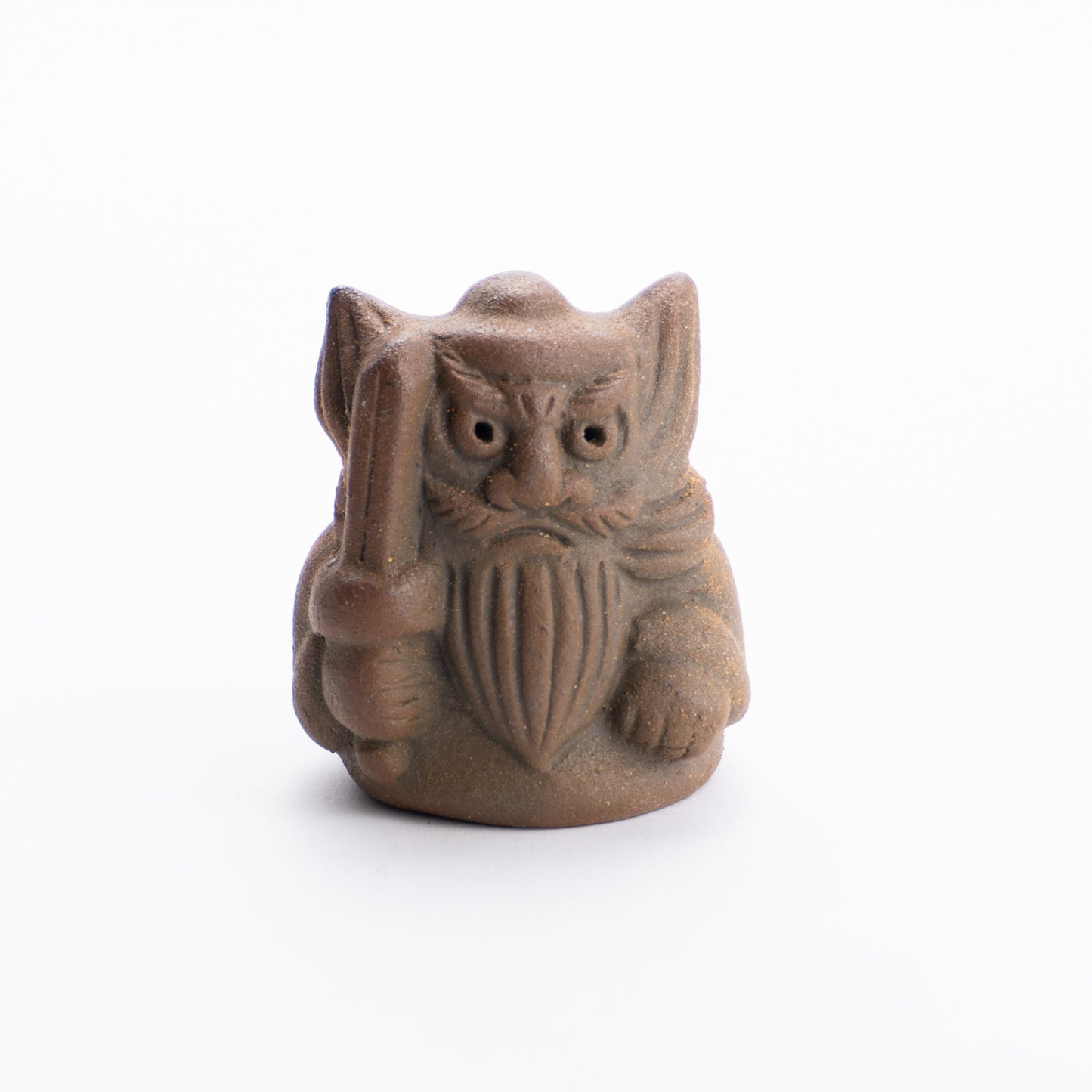 【清水焼】陶人形　鍾馗さん（ミニ）穴窯A　吉田瑞希 KOTOPOTTER